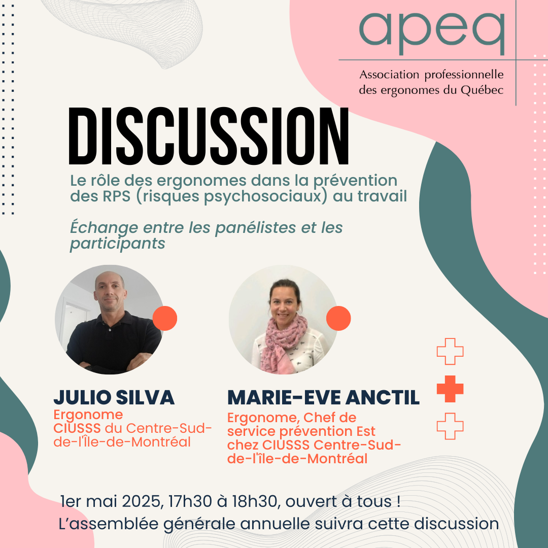 Discussion pré-AGA