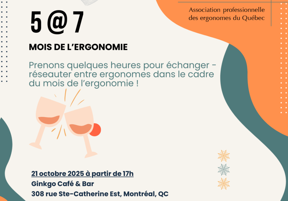 5@7 Mois de l’ergonomie