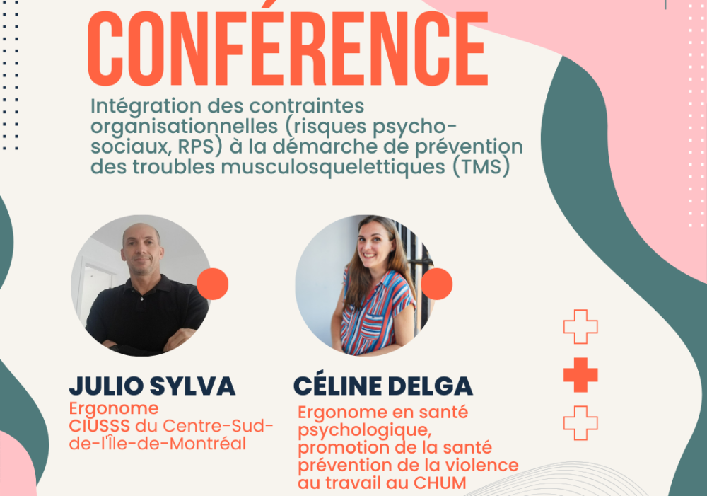 Conf&eacute;rence du mois de l&rsquo;ergonomie 2024