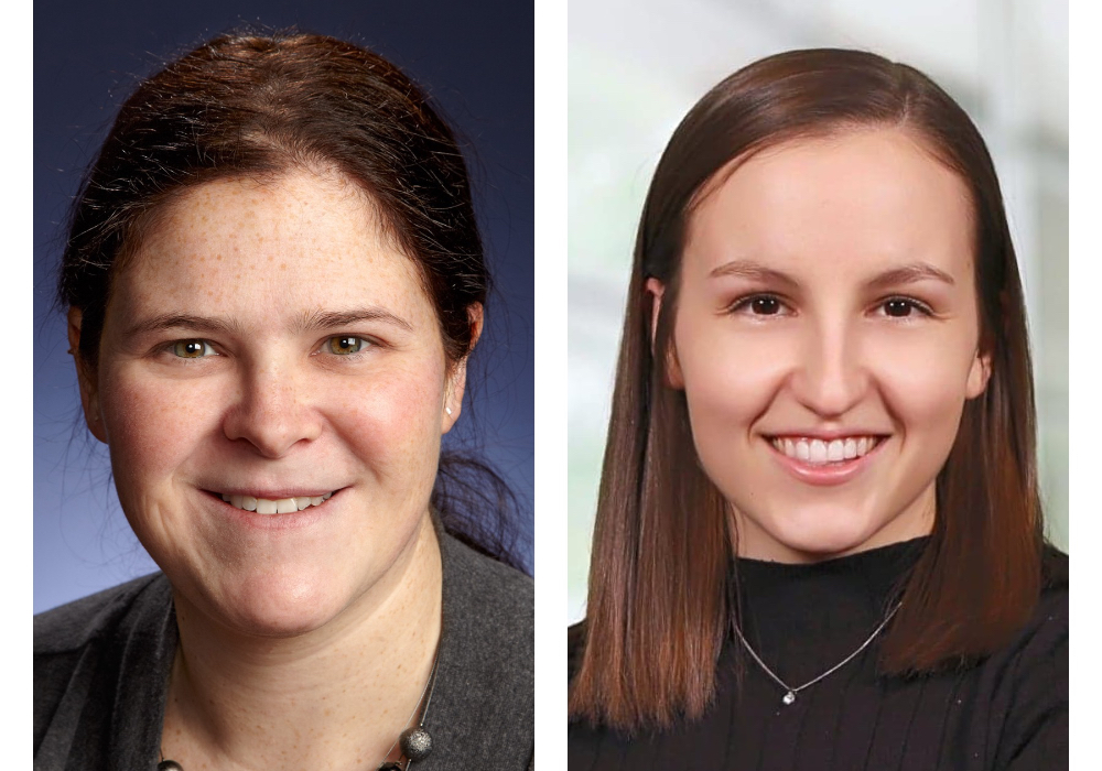 Les deux r&eacute;cipiendaires d